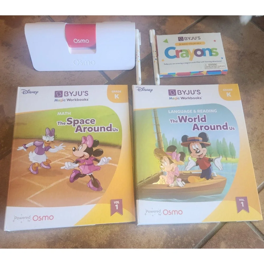 BYJU'S Learning Kit Grade‎ K  Disney iPad Tablet Kindergarten OSMO Open Box STEM